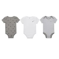 Nike E1D1 Baby (0-9M) Mix and Match Bodysuits (3-Pack)