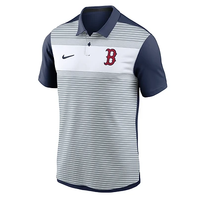 Boston Red Sox Striped Vapor Polo Men's Nike Dri-FIT MLB