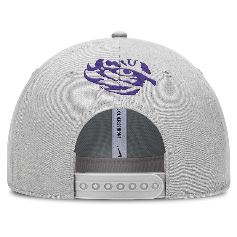 LSU On-Field Primetime Rise Men's Nike College Adjustable Hat