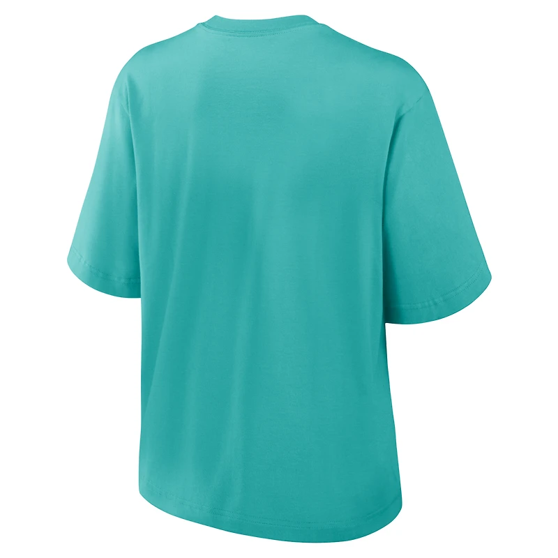 Miami Dolphins Arch Boxy Women's Nike NFL T-Shirt