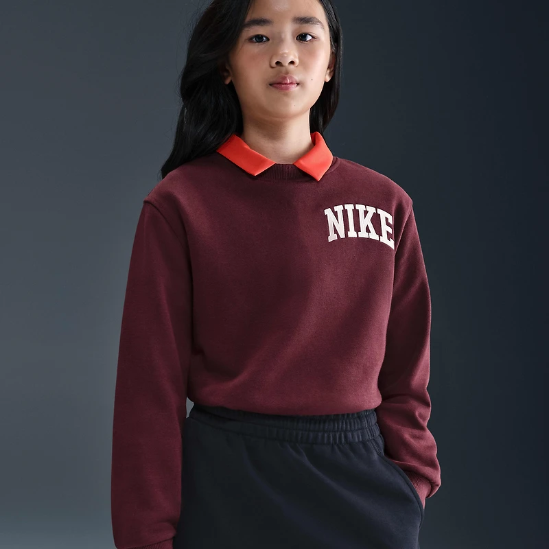 Nike Sportswear Club Big Kids' (Girls') French Terry Skirt