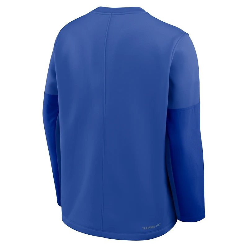 Kentucky Sideline Coach Men's Nike Therma-FIT College Long-Sleeve T-Shirt