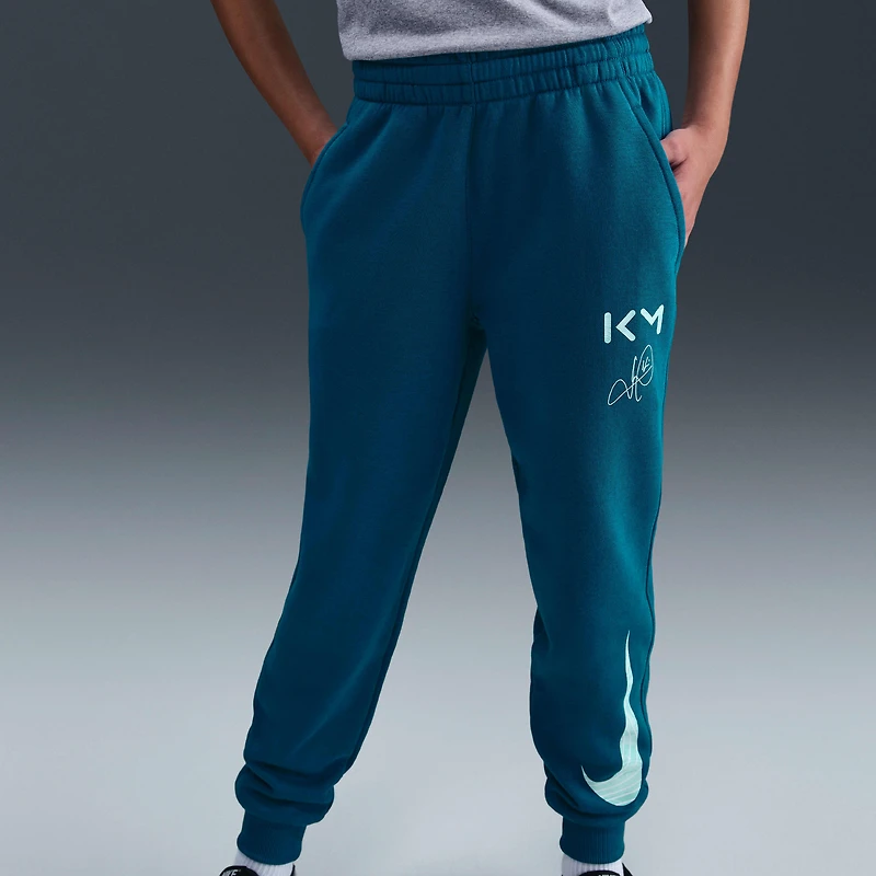 Kylian Mbappé Club Fleece Big Kids' Nike Soccer Joggers