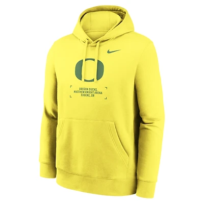 Oregon Club Basketball 2-Hit Men's Nike College Pullover Hoodie