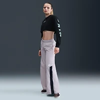 Nike Sportswear Women's Oversized Long-Sleeve Cropped Graphic T-Shirt