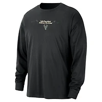 Milwaukee Bucks Courtside Men's Nike NBA Max90 Long-Sleeve T-Shirt