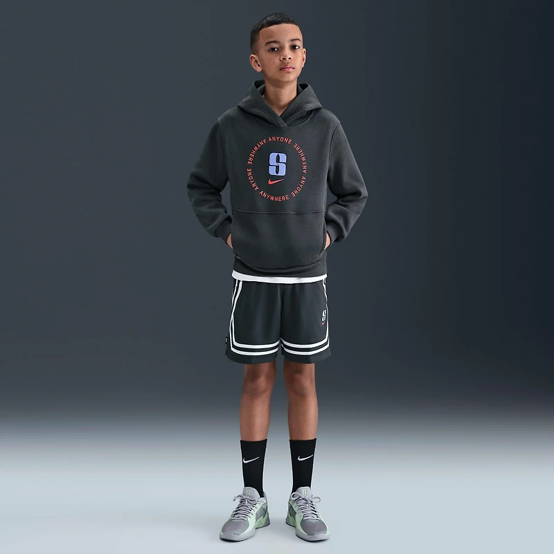 Sabrina Club Fleece Big Kids' Basketball Hoodie