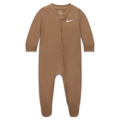 Nike Baby (0-9M) Viscose Waffle Knit Footed Coverall