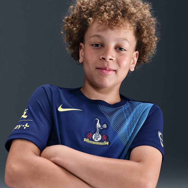 Tottenham Hotspur Academy Pro Third Big Kids' Nike Dri-FIT Total 90 Soccer Pre-Match Top