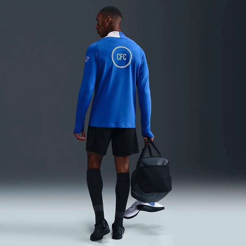 Chelsea FC Strike Third Men's Nike Dri-FIT Total 90 Soccer Knit Drill Top