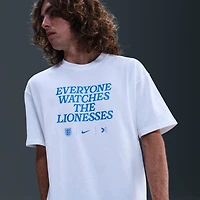 Everyone Watches Women's Sports™ "England" Nike by TOGETHXR Soccer T-Shirt
