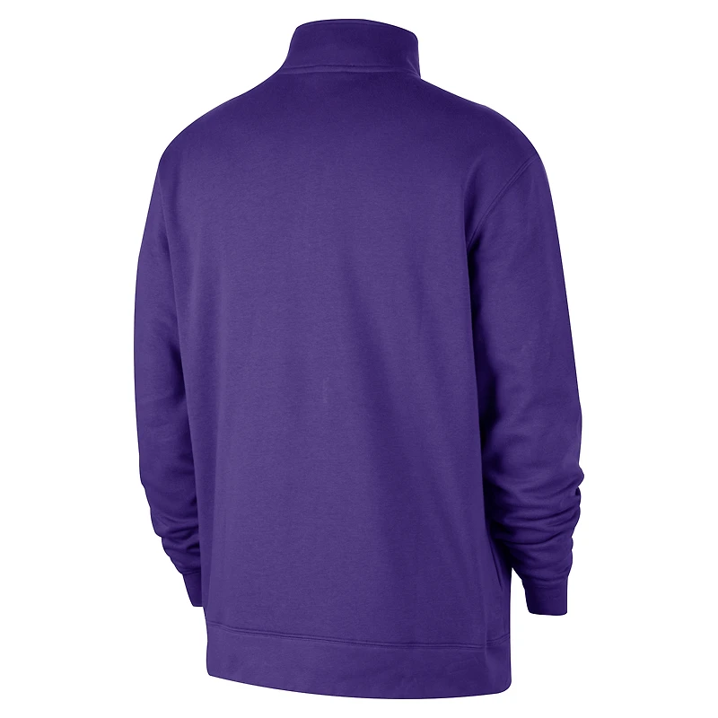 Los Angeles Lakers Club Courtside Men's Nike NBA 1/2-Zip Top