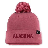 Alabama Primetime Campus Toned Men's Nike College Cuffed Pom Beanie