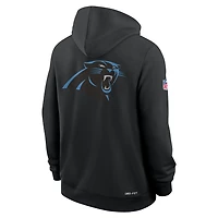 Carolina Panthers Utility Player Sideline Men's Nike Dri-FIT NFL Full-Zip Hoodie