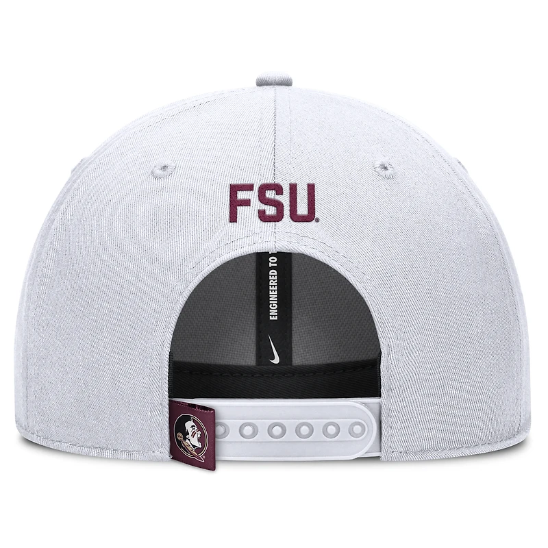 Florida State On-Field Rise Gameday Men's Nike Dri-FIT College Trucker Adjustable Hat