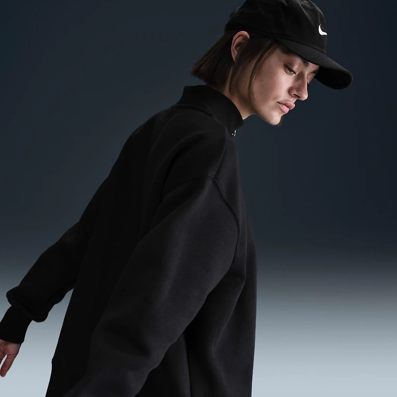 Nike Sportswear Phoenix Fleece Women's Oversized 1/4-Zip Long Sweatshirt