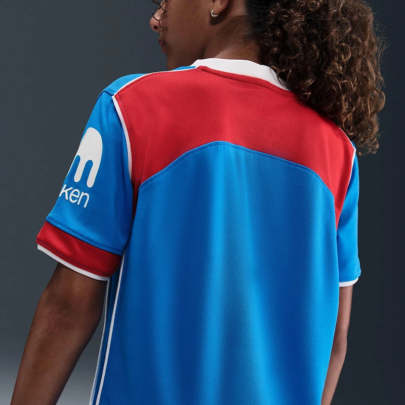 Atlético Madrid 2025/26 Stadium Third Big Kids' Nike Dri-FIT Total 90 Soccer Replica Jersey