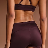NikeSKIMS Shine Women's Mid-Rise 2" Boyshorts with Drawcord