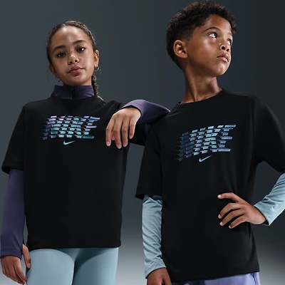 Nike Multi Big Kids' Dri-FIT Short-Sleeve Top