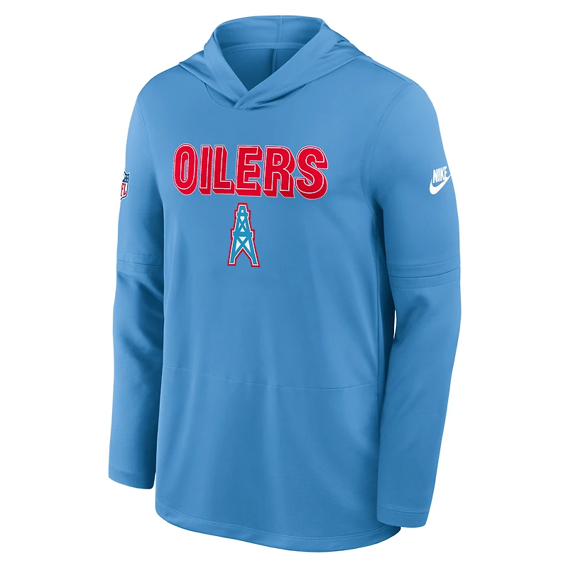 Tennessee Titans Pass Accuracy Men's Nike Dri-FIT NFL Long-Sleeve Hooded Top