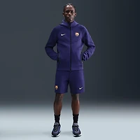 FC Barcelona Tech Windrunner Men's Nike Soccer Fleece Full-Zip Hoodie