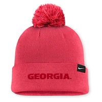 Georgia Primetime Campus Toned Men's Nike College Cuffed Pom Beanie