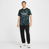 Inter Milan Academy Pro Men's Nike Dri-FIT Soccer Pre-Match Short-Sleeve Top