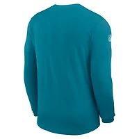 Jacksonville Jaguars Sideline Coach Men's Nike Dri-FIT NFL Long-Sleeve Top
