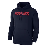 UConn Club Fleece Men's Nike College Pullover Hoodie