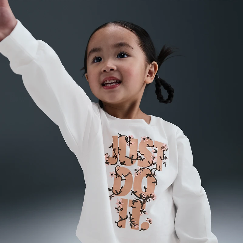 Nike Toddler Printed Club Long Sleeve T-Shirt and Leggings Set