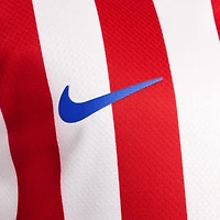 Atlético Madrid 2025/26 Stadium Home Big Kids' Nike Dri-FIT Soccer Replica Jersey