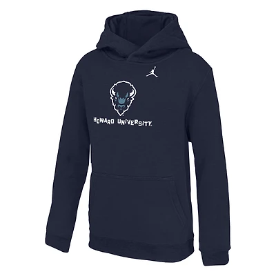 Howard University Club Fleece Big Kids' Nike College Hoodie