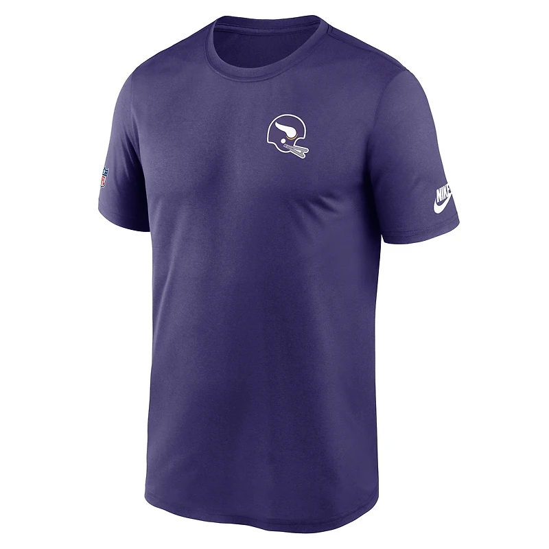 Minnesota Vikings Alt Legend Small Logo Men's Nike Dri-FIT NFL T-Shirt