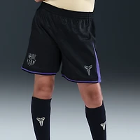 FC Barcelona 2025/26 Stadium Away Little Kids' Kobe Soccer Replica 3-Piece Kit