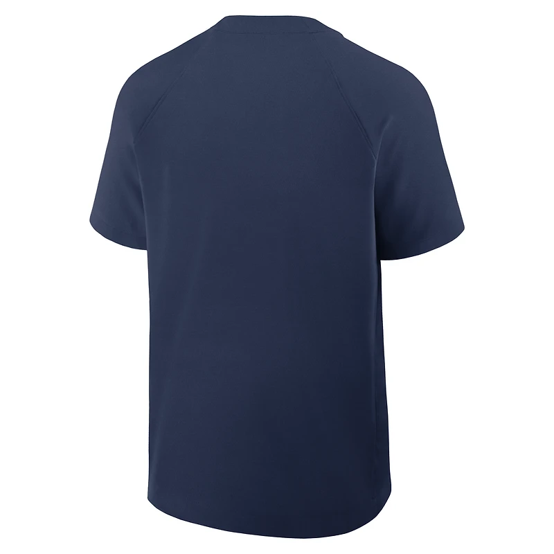 Tampa Bay Rays Authentic Collection Men's Nike MLB Short-Sleeve Windshirt