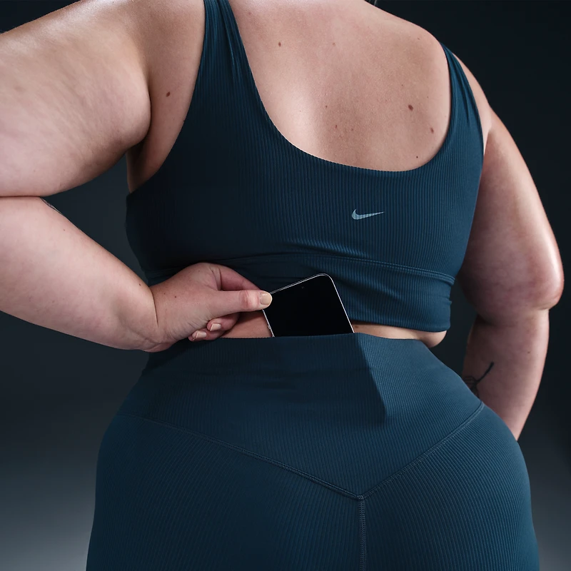 Nike Zenvy Rib Women's High-Waisted 7/8 Leggings