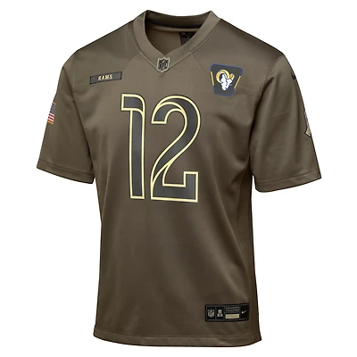 Puka Nacua Los Angeles Rams Salute to Service Big Kids’ Nike NFL Game Jersey