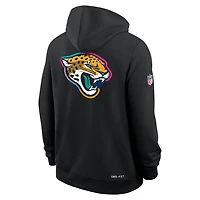 Jacksonville Jaguars Crucial Catch Sideline Men's Nike Dri-FIT NFL Pullover Hoodie