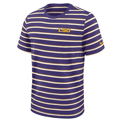 LSU Athletic Prep Legacy Summit Stripe Men's Nike College T-Shirt