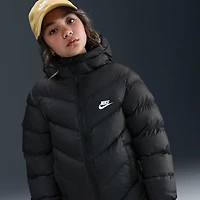 Nike Sportswear All Day Play Big Kids' Therma-FIT Loose-Fit Mid-Length Puffer Jacket