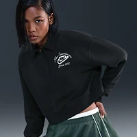Nike Sportswear Phoenix Fleece Women's Loose Collared Pull-Over Top