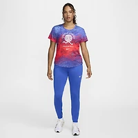 USA One Women's Nike Dri-FIT Running Short-Sleeve Top