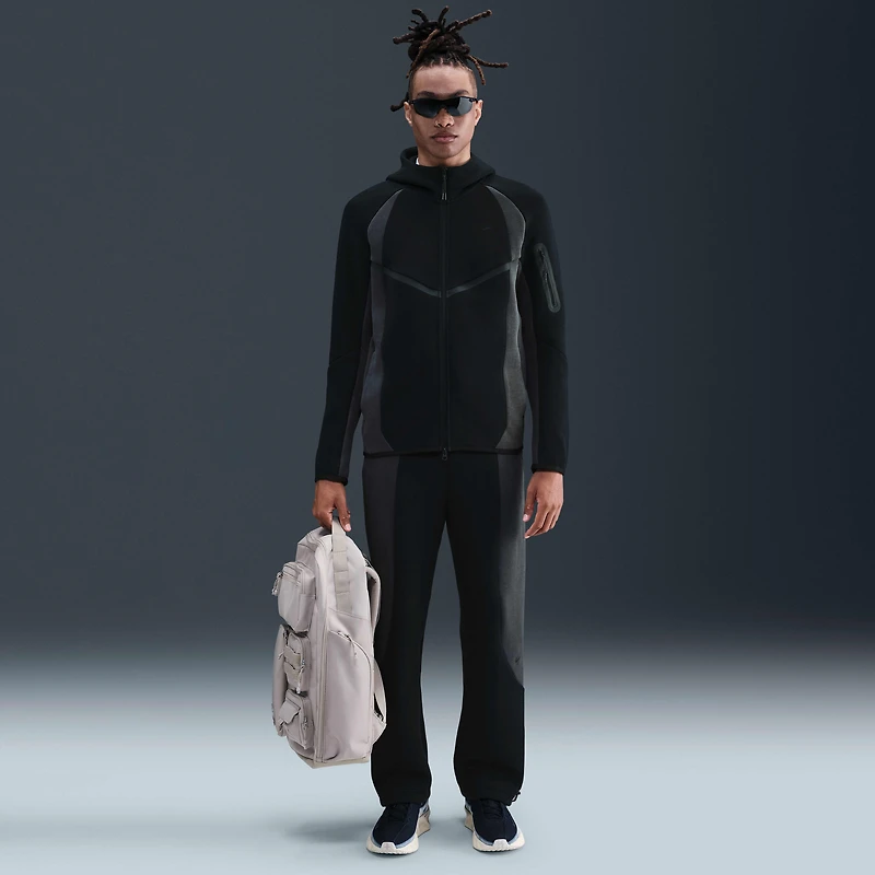 Nike Tech Men's Color-Block Full-Zip Fleece Windrunner Jacket