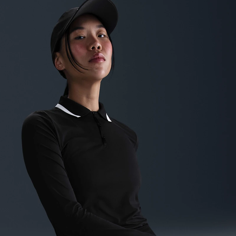 Nike Tour Women's Dri-FIT UV Protection Long-Sleeve Golf Polo