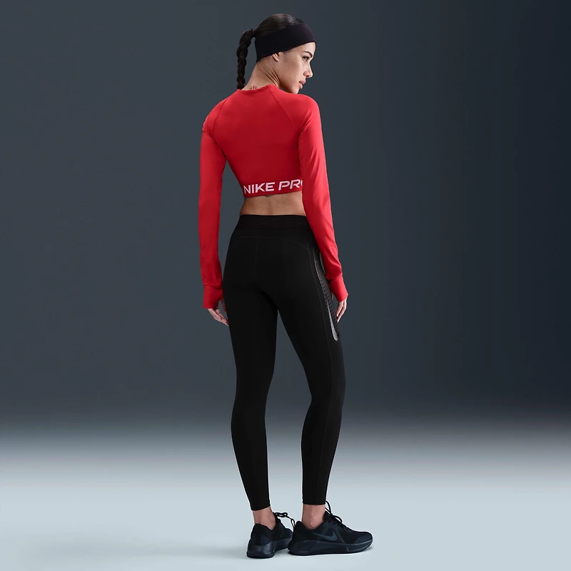 Nike Pro Women's Mid-Rise Full-Length Leggings