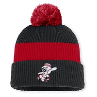 Cincinnati Reds Cooperstown Peak Men's Nike MLB Cuffed Pom Beanie