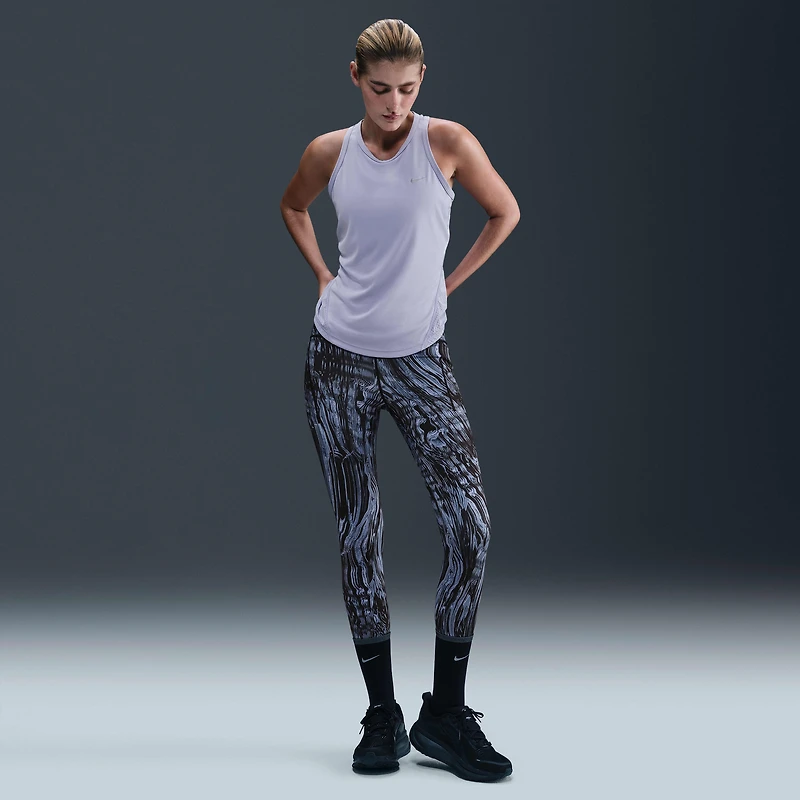 Nike Swift Women's High-Waisted 7/8 Printed Running Leggings