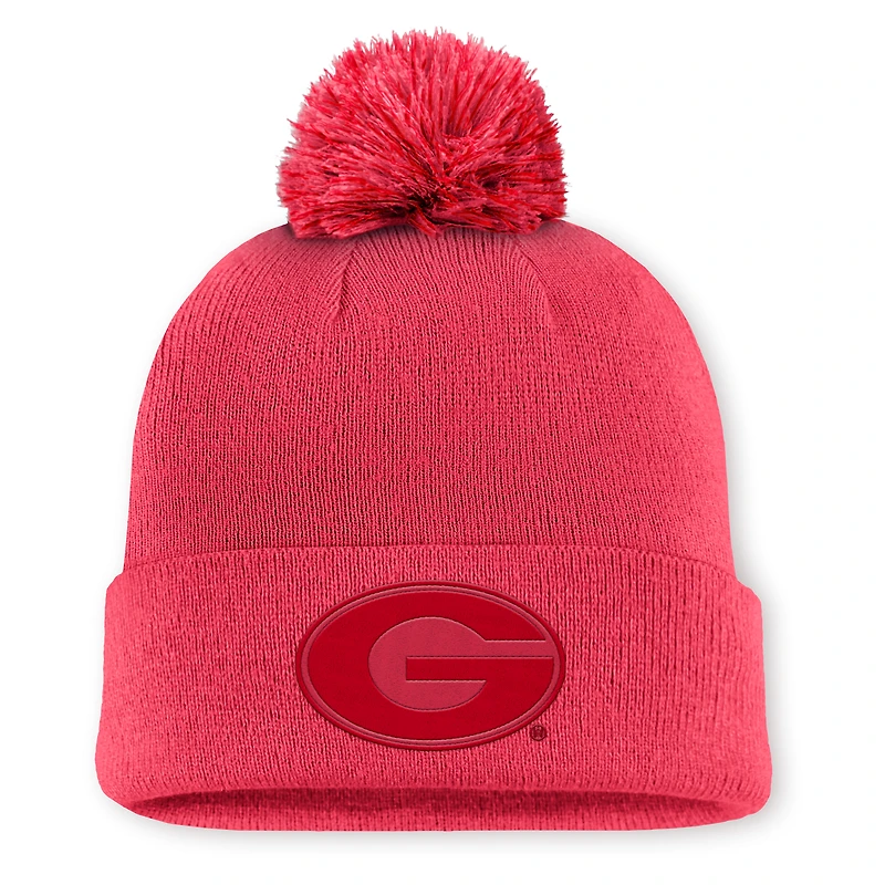 Georgia Primetime Campus Toned Men's Nike College Cuffed Pom Beanie