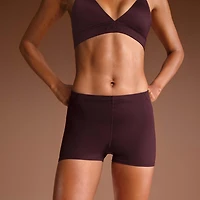 NikeSKIMS Shine Women's Mid-Rise 2" Boyshorts with Drawcord