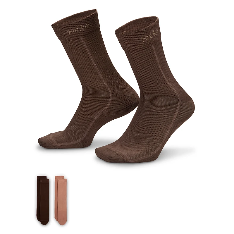 Nike Everyday Plus Women's Lightweight Crew Socks (2-Pair)